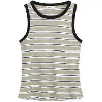 Mela London Haut 'Drisna' vert pastel / noir / blanc