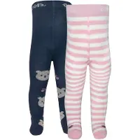 Ewers Collant marine / gris / anthracite / blanc