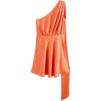 Next Robe de cocktail orange