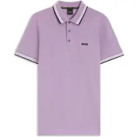 BOSS Polo Paddy en piqué de coton