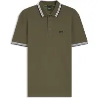 BOSS Paddy 10241663 Green Short Sleeve Polo Vert S Homme