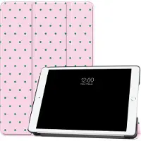 IMoshion Coque tablette Design Trifold Apple iPad 9 (2021) 10.2 pouces / iPad 8 (2020) 10.2 pouces / iPad 7 (2019) 10.2 pouces - Happy Dots