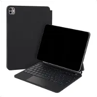 Accezz Clavier Bluetooth magnétique pour Apple iPad Pro 11 (2025) M5 / (2024) M4 - QWERTY / NL - Noir