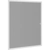 vidaXL Moustiquaire pour fenêtre , blanche, 130 x 150 cm