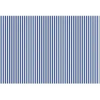 vidaXL Tissu de remplacement pour store bleu et blanc 500 x 300 cm en polyester
