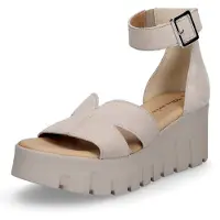 Tamaris Sandales à lanières beige clair