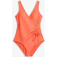 Bonprix Maillot 1 pièce sculptant à fronces, maintien léger