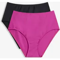 Bonprix Lot de 2 bas de maillot taille haute