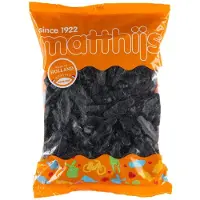 Matthijs Bonbons De Réglisse Drop Brussels Manneke, Douceurs Traditionnelles, Saveur Authentique, 1000 G