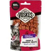 Voskes Crispy & Crunchy au thon friandises pour chat (60 g)