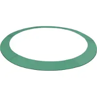 vidaXL Coussin de sécurité PE Vert de trampoline rond de 3,96 m