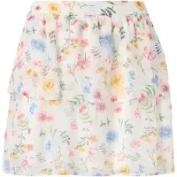 Vero Moda Jupe 'VMSILLE' bleu clair / abricot / rose ancienne / blanc