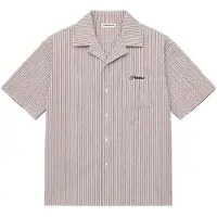 Prohibited Chemise 'Vineyard Breeze' bleu marine / abricot / rouge / noir