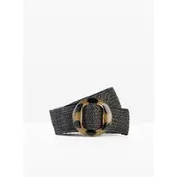 Bonprix Ceinture aspect paille