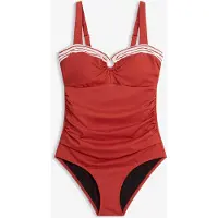 Bonprix Maillot 1 pièce sculptant, maintien léger