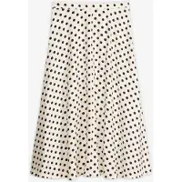 Bonprix Jupe midi fluide en viscose mélangée