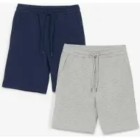 Bonprix Lot de 2 bermudas sweat
