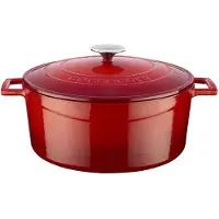 Lava Cocotte - 28 cm - 6,71 litres - Fonte - Rouge