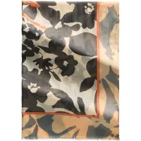 Marc O'Polo Écharpe crème / orange / abricot / noir