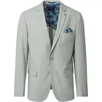 Venti Modern Fit Veste vert, Unicolore
