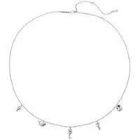 Hey Happiness Chaîne 'Ocean Charms' argent
