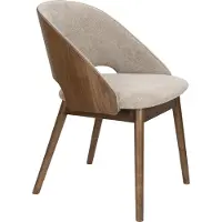 Dutchbone Chair Velore Beige