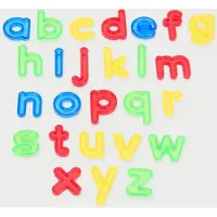 TickiT Jouets éducatifs Lettres transparentes Set de lettres minuscules