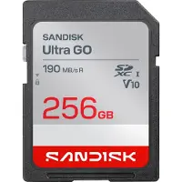 SanDisk SDXC Ultra Go 256GB 190 MB/s UHS-I- V10- U1- C10