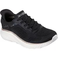 SKECHERS Errores de Foto 117497-BKGD in Black/Gold Textile color size 38.5