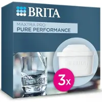 Brita Cartouches Filtrantes Maxtra Pro Pure Performance - Lot De 3 Filtre À Eau