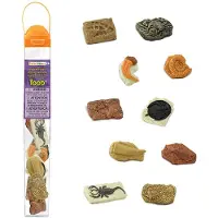 Safari 684804 Fossiles Toob Mini figurines de jeu - Set