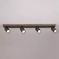 Lyora Moquerie Anna Bronze à 4 lumières