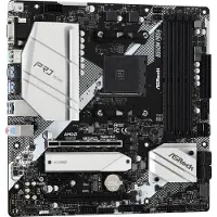 Asrock Am4 B550m Pro 4 Motherboard Rouge,Noir