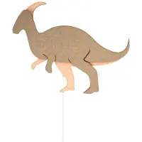 Lobbes Von Tjalle und Jasper - Dino-Wandlampe Parasaurolopus - Holz