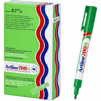 Artline 700 Marqueur indélébile pointe fine ogive 0,7 mm Violet Rechargeable (12x)