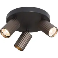 Lyora Moquerie Anna Bronze 3 lumières