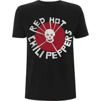 Red Hot Chili Peppers T-Shirt Flea Skull Homme Noir