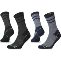 Lorpen Mh2pc Wool Hike Long Socks 2 Pairs Gris EU 47-50