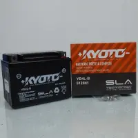 Kyoto Batterie Sla Pour Scooter Peugeot 50 Ludix One 2004 À 2012 Yb4l-B Sla / 12v 4ah Neuf