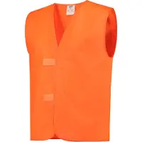 Tricorp 453012Fluororange3XL-4XL Veiligheidsvest Geen Striping (3XL, 4XL)