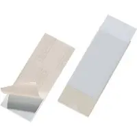 Durable Fenêtres d'étiquetage Pocketfix/8075-19, 60x150mm, transparentes, cont., 10