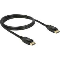 DeLOCK 83805 Displayport Kabel DP -> DP St/St 1.00m schwarz 4K