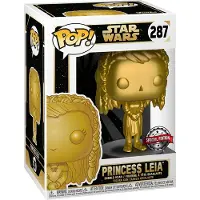 Funko POP! POP - Star Wars - Princesse Leia Gold #287 Édition spéciale