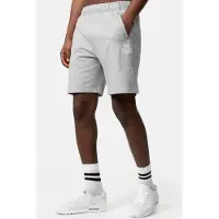 Lonsdale Pantalon gris clair / blanc