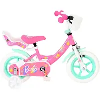 Volare Vélo pour enfants Barbie - pour filles - avec jantes magnétiques - 12 pouces - rose
