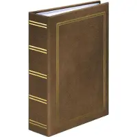 Hama Album photo - Marron - 200 photos - 9 x 13 cm - Mixte - Adulte