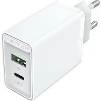 Vention USB-A, USB-C PD3.0 Chargeur mural 18W / 20W Chargeur rapide blanc