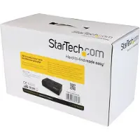 StarTech.com .com SDOCK4U33 Station d'accueil pour disque dur USB 3.2 Gen 1 (3.1 Gen 1) Type-B Noir
