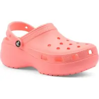 Crocs Classic Platform Clogs Rose EU 36-37 Femme