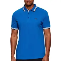 BOSS Paddy 10241663 Green Short Sleeve Polo Bleu 2XL Homme